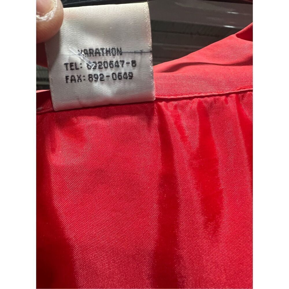 VINTAGE Coca-Cola SOCCER Jacket Wind Resistant XL - Picture 14 of 14